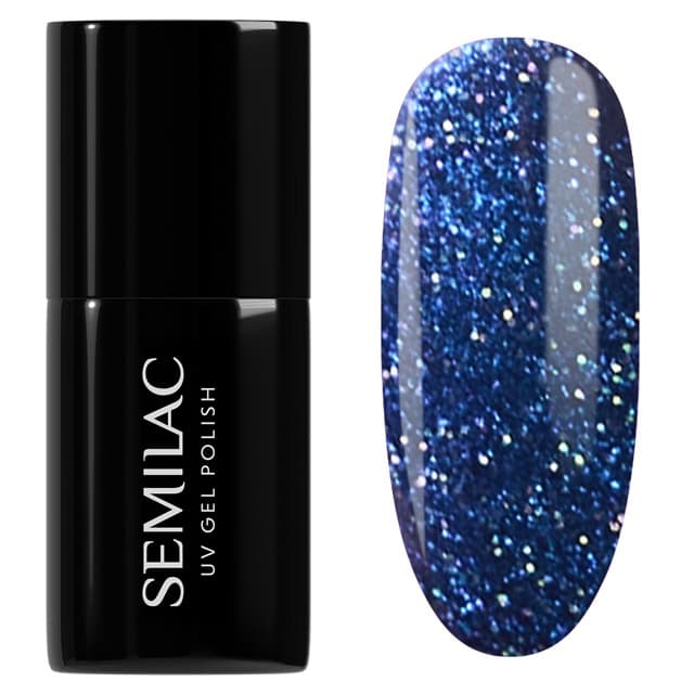 953 Semilac Ημιμόνιμο βερνίκι Mystery Blue 7 ml