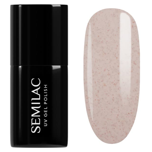963 Semilac Ημιμόνιμο βερνίκι Rose Stracciatella 7 ml