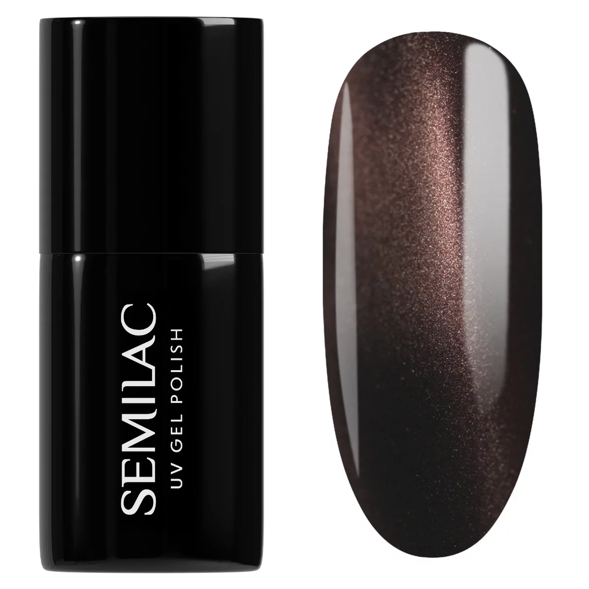 965 Semilac Ημιμόνιμο βερνίκι Chocolate Gloss 7 ml