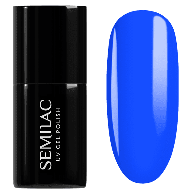 983 Semilac Ημιμόνιμο Βερνίκι Berry Blue 7 ml